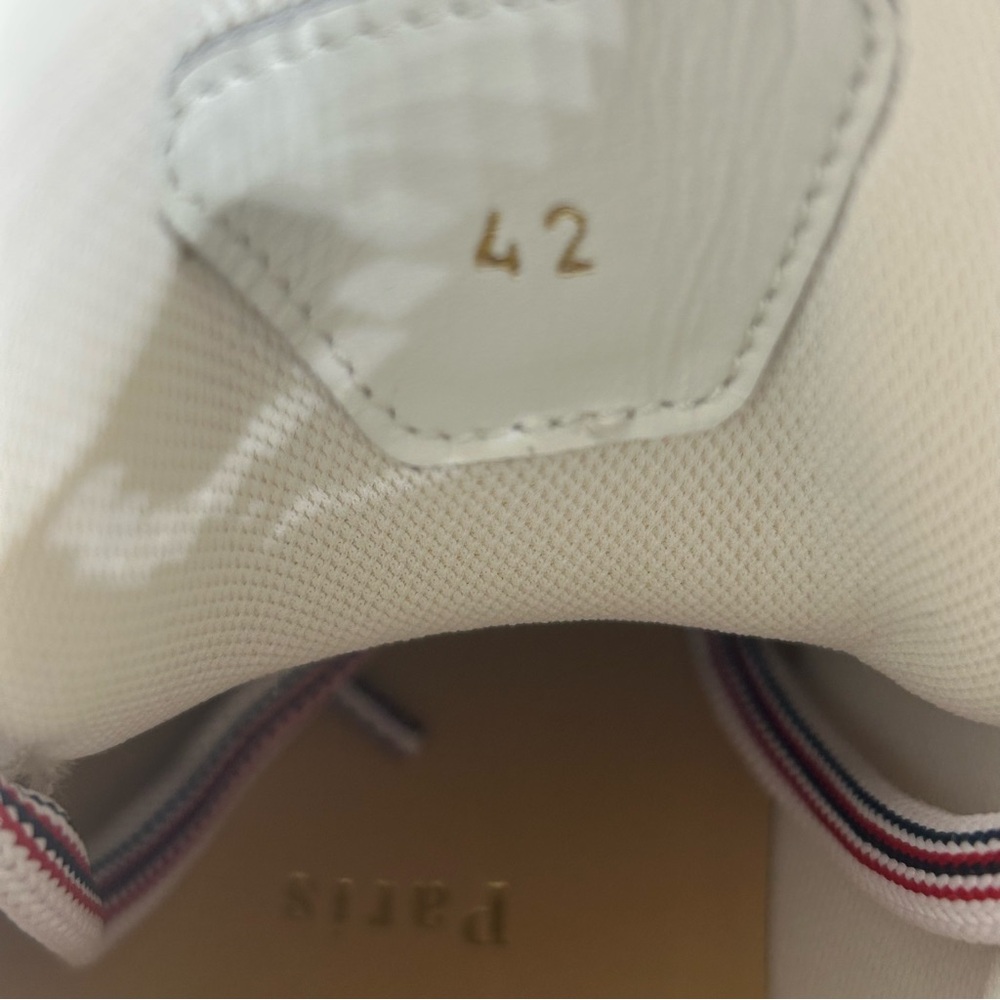 New Christian Louboutin Top Rui Spikes Leather Sneakers Mens Size 42EU/9US - Picture 5 of 7